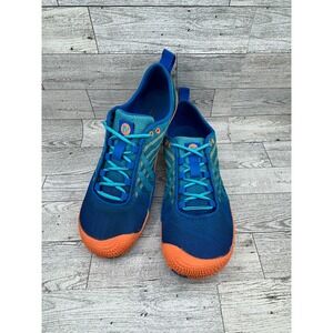 Merrell Blue Orange Barefoot Trail Running Shoes Womens Size 8 VIBRAM